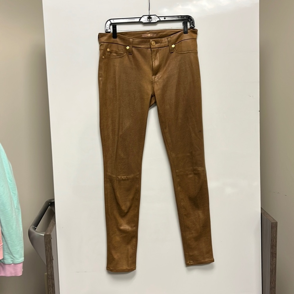 Seven for All Mankind faux leather pants